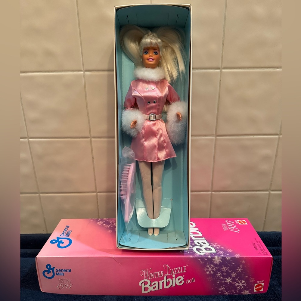 NIB - 1997 General Mills Winter Dazzle Barbie